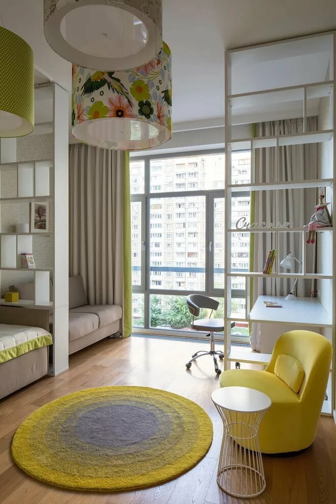 zonage de la chambre d'enfant