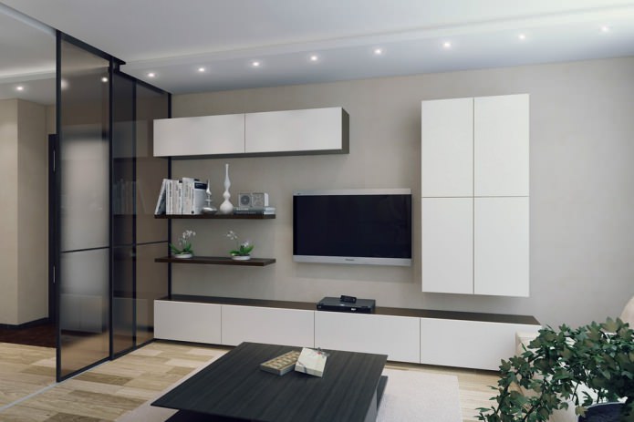 conception d'un appartement de deux pièces de 50 m².