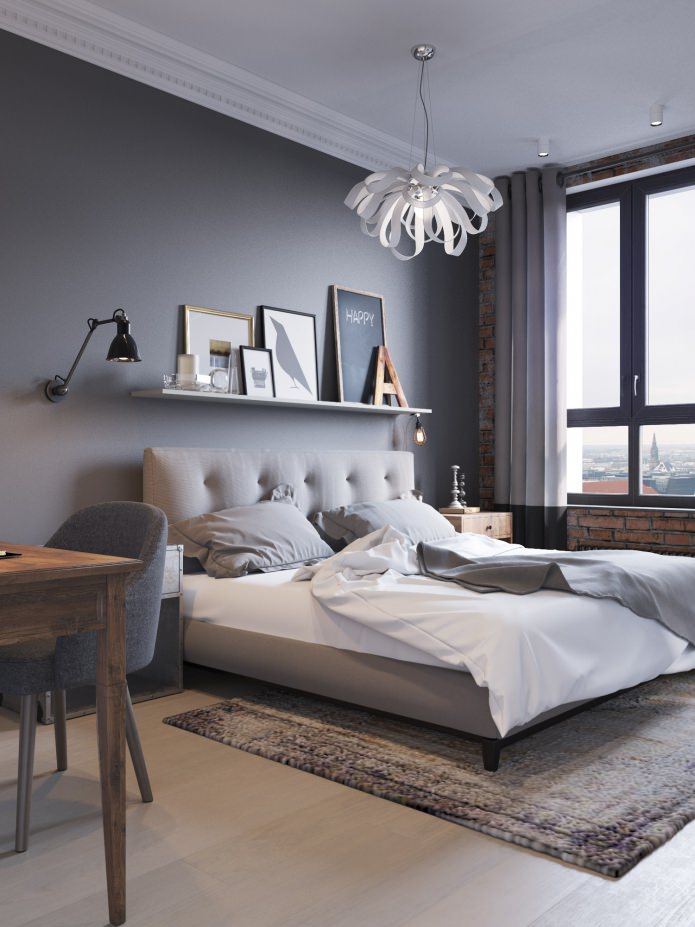 chambre de style moderne