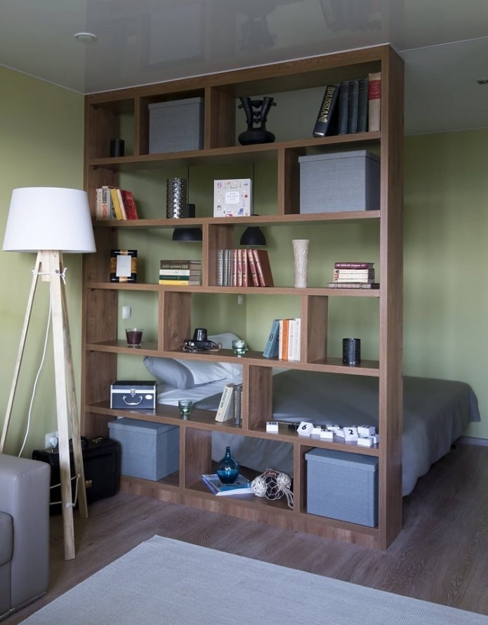 Zonage avec une étagère