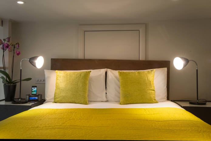 chambre au deuxième niveau