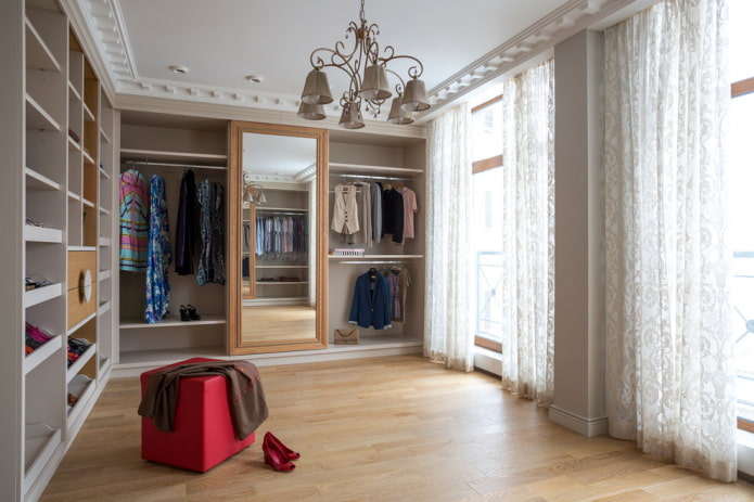planification d'une armoire d'angle