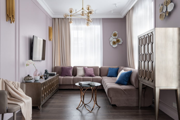 Agencement de meubles dans un salon de 16 m²