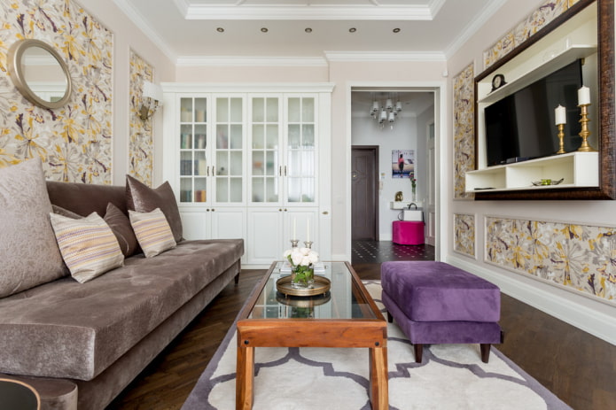 meubles d'une salle de 18 places