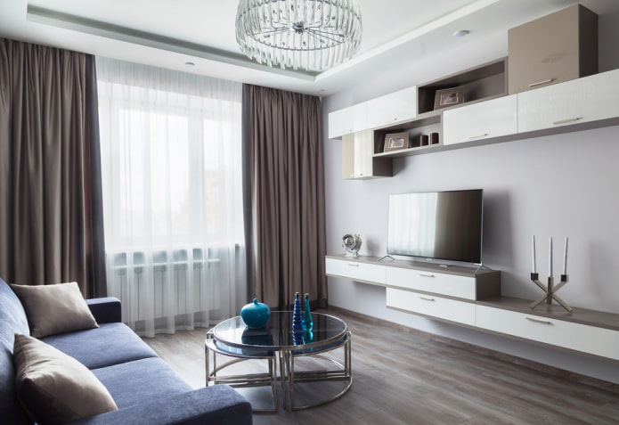 meubles d'une salle de 18 places
