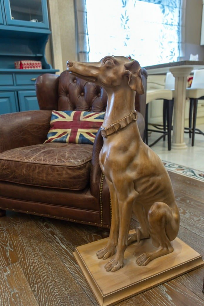 chaise en cuir
