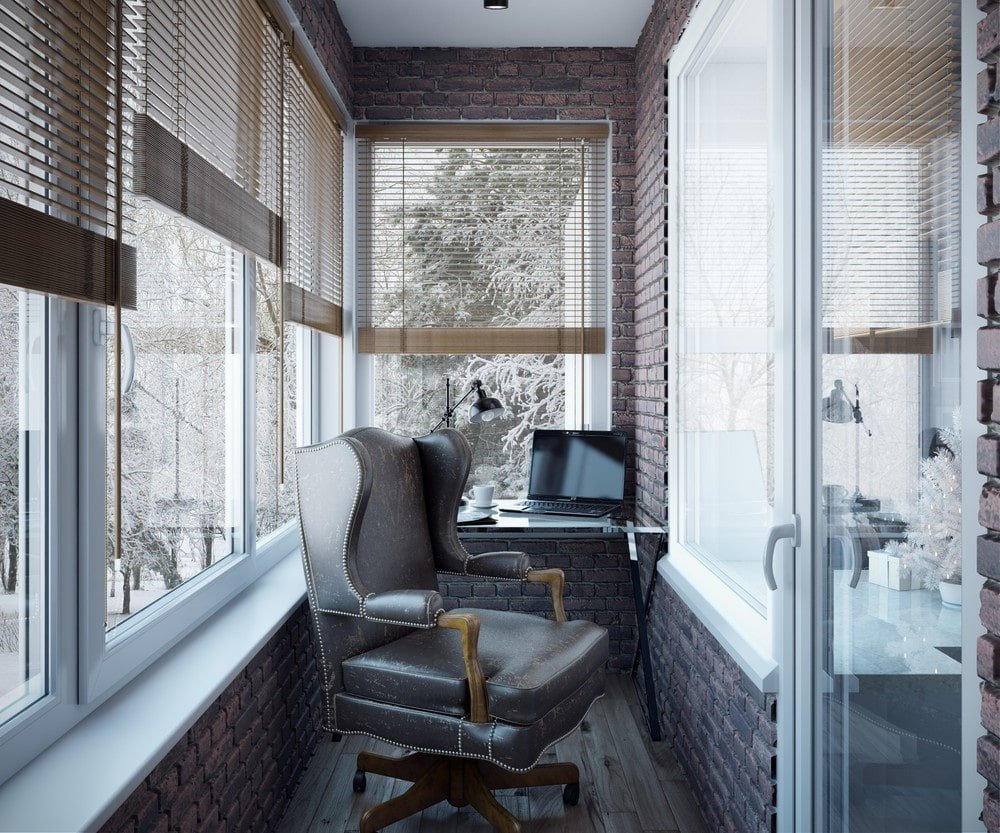 Comment aménager un bureau sur le balcon ?