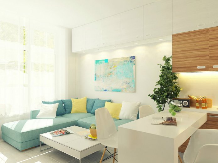 projet de conception d'un studio de 29 m².