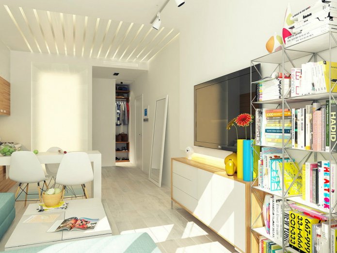 projet de conception d'un studio de 29 m².