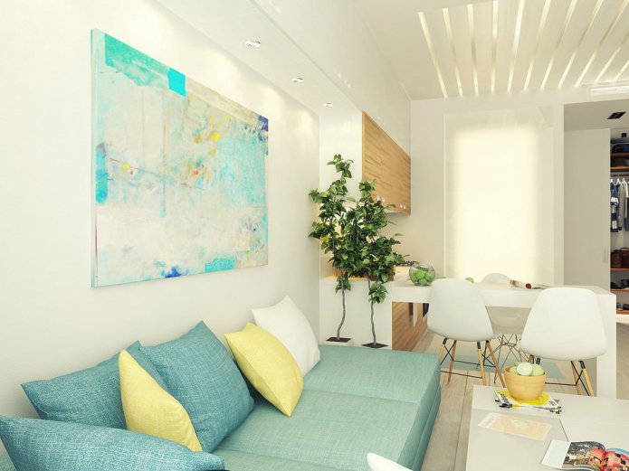 Projet d'aménagement d'un studio de 29 m².
