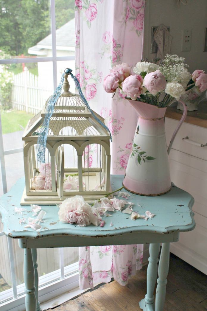 Table effet vieilli