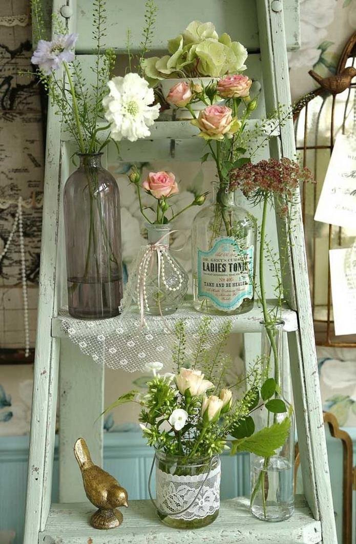 étagère shabby chic