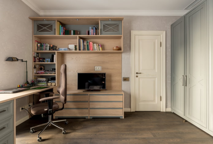 meubles à l'intérieur du bureau