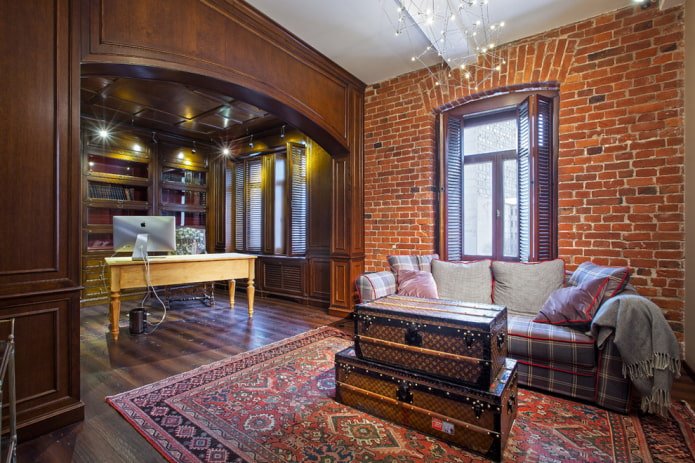 intérieur de bureau de style loft