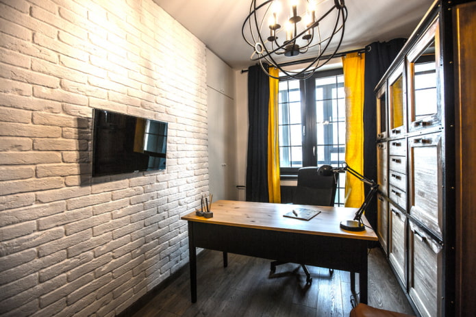 intérieur de bureau de style loft