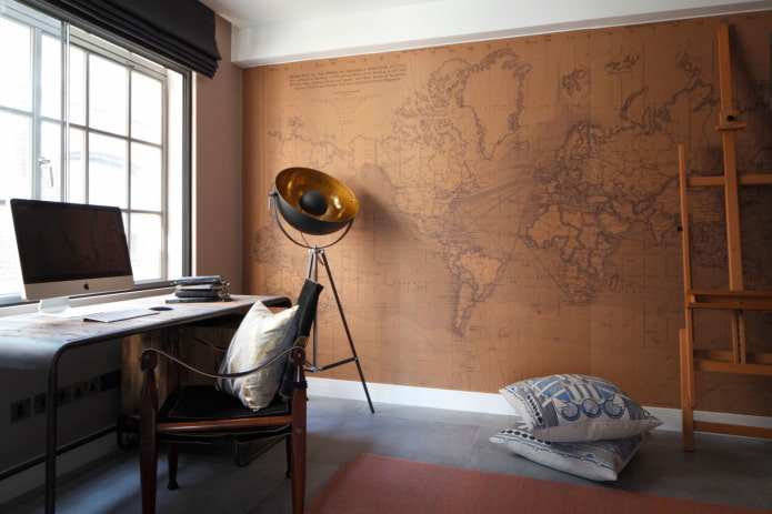 intérieur de bureau de style loft