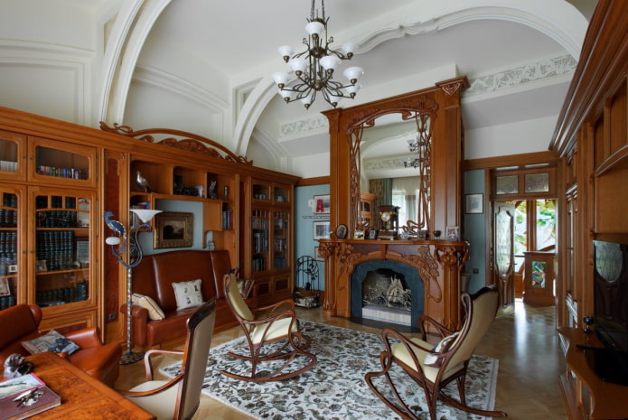 intérieur d'un bureau de style moderne
