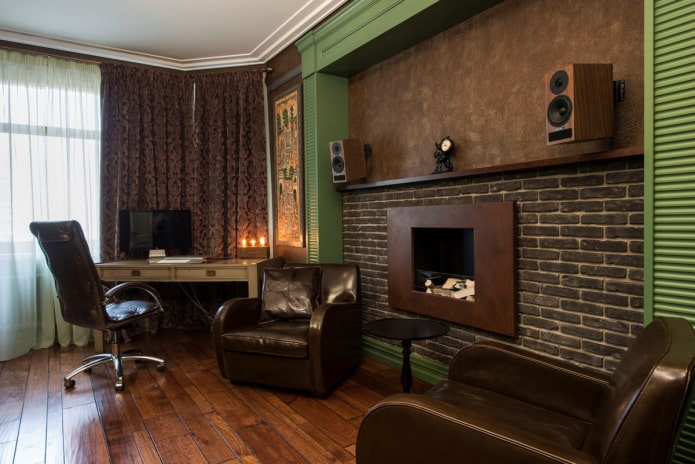 design d'intérieur d'étude