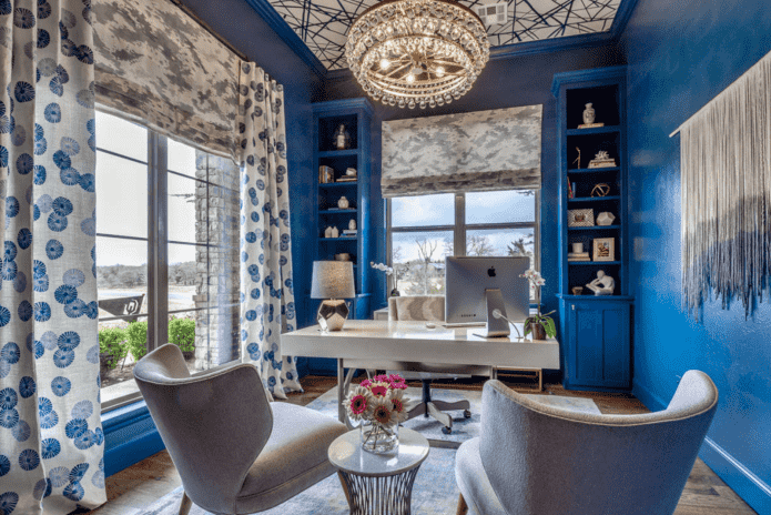 intérieur d'un bureau séparé