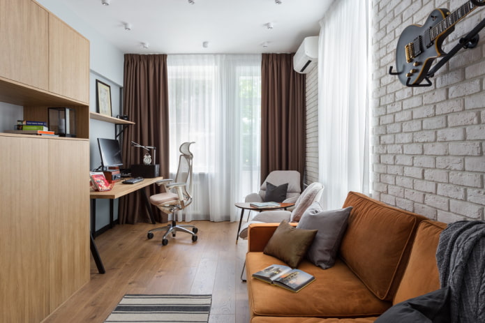 Meubles à l'intérieur du bureau