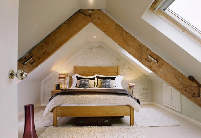 chambre dans les combles