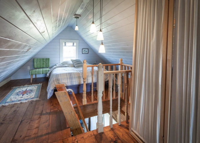 chambre dans les combles