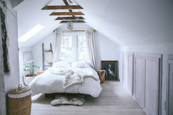chambre de style scandinave