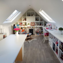 Comment décorer une pièce sous les combles ?-2