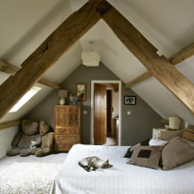 Comment décorer une pièce sous les combles ?-1