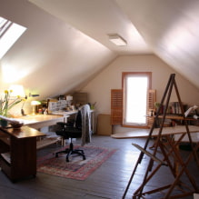Comment décorer une pièce sous les combles ? -4