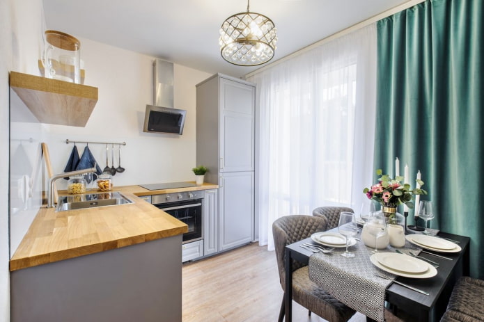 éclairage d'une cuisine de 10 m²