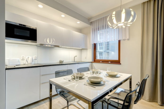 éclairage d'une cuisine de 10 m²