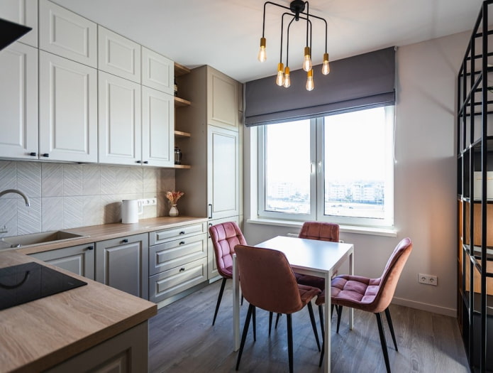 Décoration de cuisine de 10 mètres carrés
