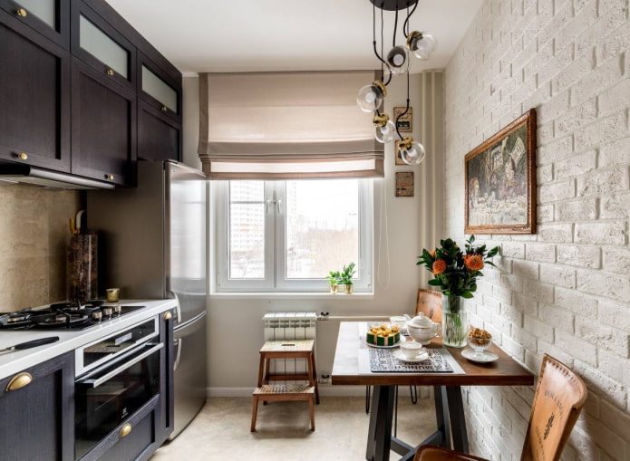 Décoration de cuisine de 10 mètres carrés