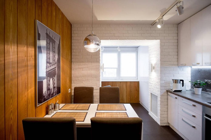 intérieur de cuisine de 10 m²