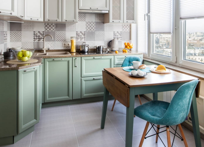 Petite cuisine de style moderne