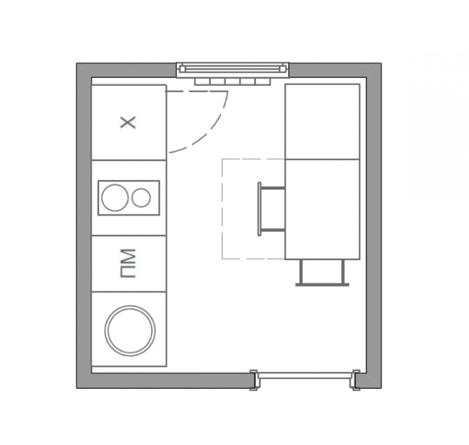 Aménagement de 4 m²