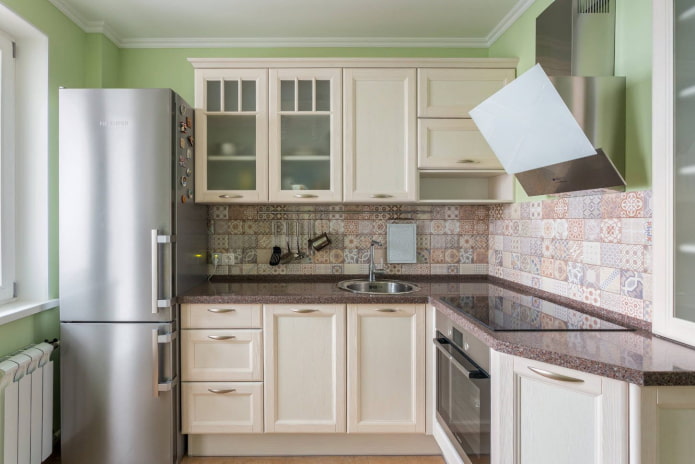réfrigérateur dans une cuisine de 5 m²
