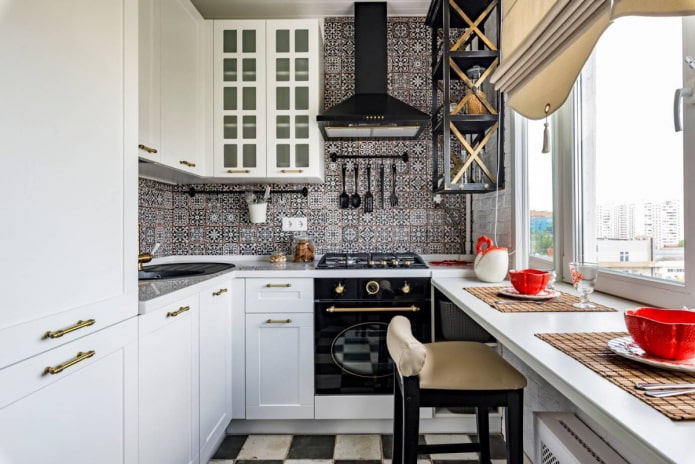 Décoration de cuisine de 6 m²