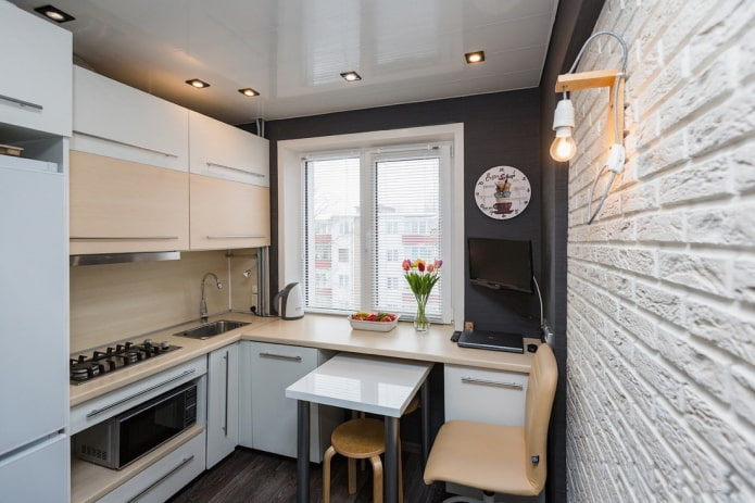 Décoration de cuisine de 6 m²