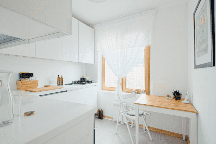Cuisine de 6 m² style scandinave