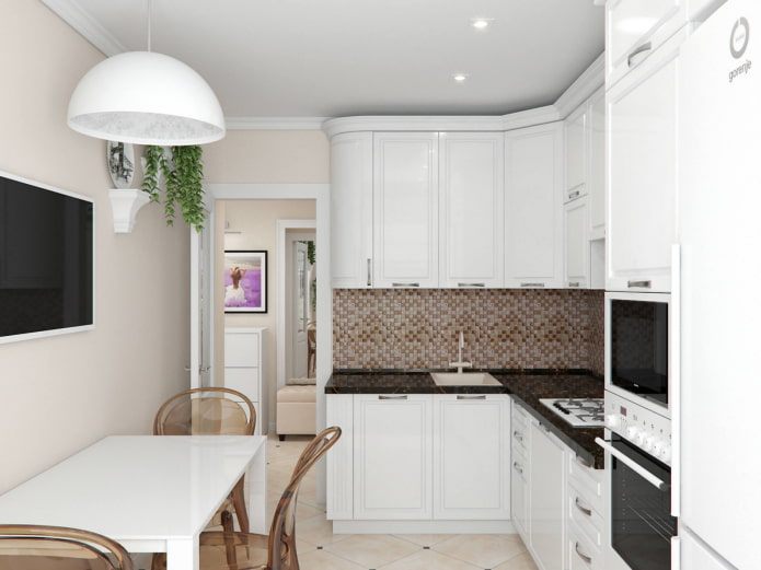 finition de cuisine de 8 m²