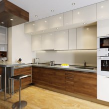 Aménagement de cuisine avec comptoir de bar : 60 photos modernes d'intérieur -11