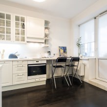 Aménagement de cuisine avec comptoir de bar : 60 photos modernes d'intérieur -17