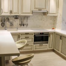 Aménagement de cuisine avec comptoir de bar : 60 photos modernes d'intérieur -8
