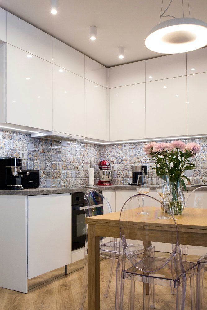 Ensemble de cuisine blanc