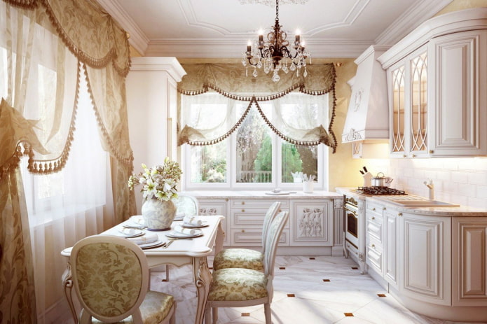 cuisine de style rococo