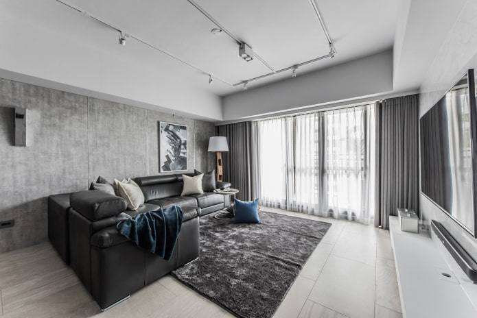Aménagement d'un salon dans un appartement de 100 mètres carrés