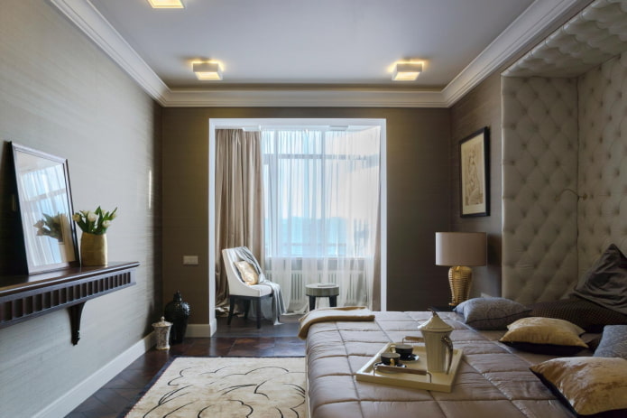intérieur d'un appartement de trois pièces de 100 mètres carrés