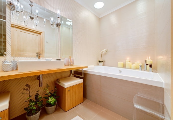 Aménagement d'une salle de bain dans un appartement de 100 m²